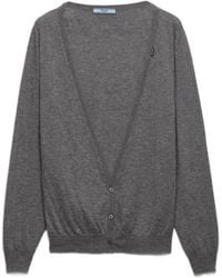 Prada - Cárdigan De Cachemira - Lyst