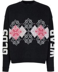 Gcds - Gestrickter Pullover Mit Hello Kitty-Verzierung - Lyst