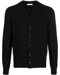 Malo - V-Neck Button-Down Knit Cardigan - Lyst