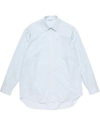 Acne Studios - Striped-Pattern Pocket Shirt - Lyst