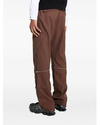 Kiko Kostadinov Klees Embroidery Trousers in Black for Men | Lyst