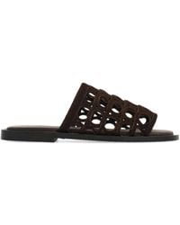 Ferragamo - Gancini Slides - Lyst