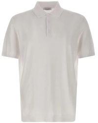 Kangra - Ribbed-Trim Polo Shirt - Lyst