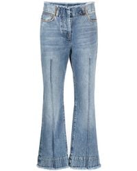 Jacquemus - Cropped Jeans - Lyst