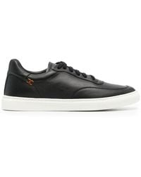 Henderson - Logo-stitching Leather Sneakers - Lyst