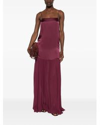 Anine Bing - Clementine Pleated-Skirt Maxi Dress - Lyst