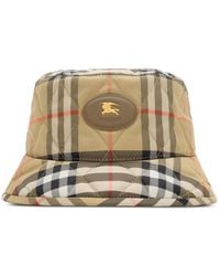 Burberry - Quilted Horseshoe Bucket Hat - Lyst