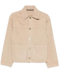 Enza Costa - Buttoned Cotton Jacket - Lyst