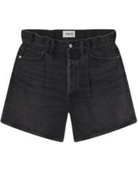 Agolde - Lyonne High-Waisted Shorts - Lyst