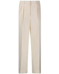 Moncler - Pleat-Detail Trousers - Lyst