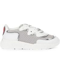 Moschino - Heart-Detail Sneakers - Lyst