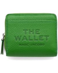 Marc Jacobs - Logo-debossed Leather Wallet - Lyst