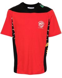Marine Serre - Camiseta Regenerated con paneles - Lyst