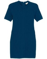Michael Kors - Mk2000 Logo-Embossed Mini Dress - Lyst
