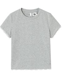 B+ AB - Bow-Detail T-Shirt - Lyst