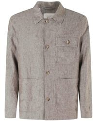 Seventy - Button-Up Pocket-Detail Jacket - Lyst