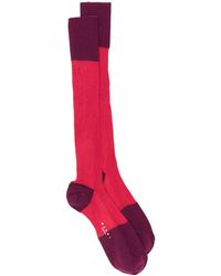 Marni Zweifarbige Socken - Rot