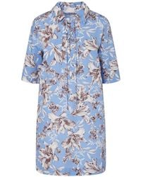 Liu Jo - Short Poplin Dress - Lyst