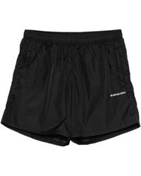 MKI Miyuki-Zoku - Logo-Embroidered Swim Shorts - Lyst