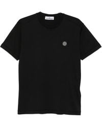 Stone Island - Compass-patch T-shirt - Lyst