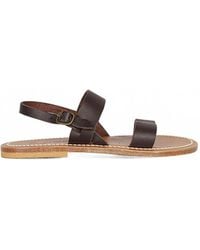 K. Jacques - Barigoule Leather Sandals - Lyst