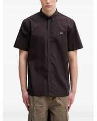 Lacoste - Logo-Patch Short-Sleeve Shirt - Lyst
