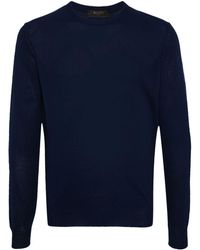 Moorer - Long-Sleeve Cotton Jumper - Lyst