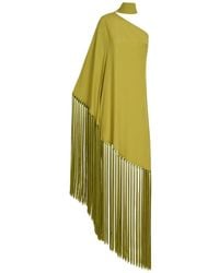 ‎Taller Marmo - Gunilla Fringed One-Shoulder Dress - Lyst