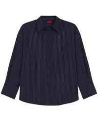 HUGO - Regular-Fit Blouse - Lyst
