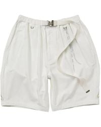 MASTERMIND WORLD - Skull-Embellished Belted Cargo Shorts - Lyst