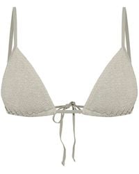 Bondeye - Luana Triangle Bikini Top - Lyst
