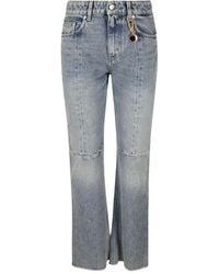 Stella McCartney - Charm-Detail Jeans - Lyst