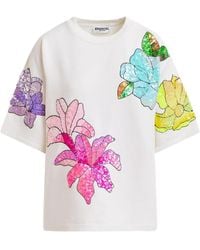 Essentiel Antwerp - Sequin-Embellished T-Shirt - Lyst