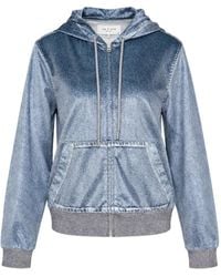 Rag & Bone - Hoodie Miramar En Velours - Lyst