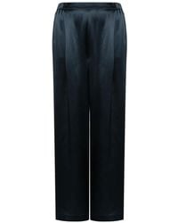 Carine Gilson - Wide-Leg Silk Pyjama Trousers - Lyst