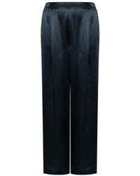 Carine Gilson - Wide-Leg Silk Pyjama Trousers - Lyst