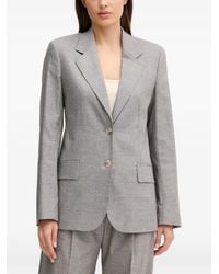 Joop! - Josie Geruite Blazer - Lyst