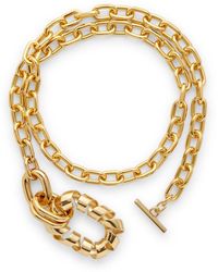 Rabanne - Xl Twisted Link Necklace - Lyst