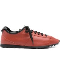 Jacquemus - Leather Lace-Up Sneakers - Lyst