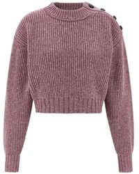 Chloé - Chloã Donegal Wool Sweater - Lyst