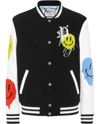 Philipp Plein - Veste Bomber À Détail De Patch Smile - Lyst
