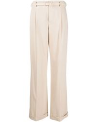 Ralph Lauren Collection - Modern Pleat-detail Tailored Trousers - Lyst