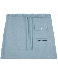 Rest&Recreation - Drawstring Knitted Skirt - Lyst