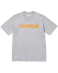 Supreme - Hard Logo-Print T-Shirt - Lyst