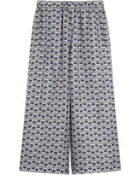 Weekend Max Mara★Lory フローラル ワイドパンツ Weekend Max Mara☆Lory フローラル ワイドパンツ ボトムス