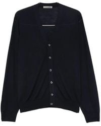 Corneliani - V-Neck Button-Up Cardigan - Lyst