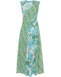 Diane von Furstenberg - Cory Floral-print Maxi Dress - Lyst