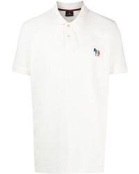 PS by Paul Smith - Zebra-patch Detail Polo Shirt - Lyst
