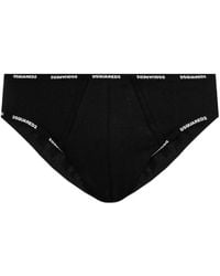 DSquared² - Slip À Taille Logo - Lyst