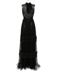 Saiid Kobeisy - Lace Sleeveless Dress - Lyst